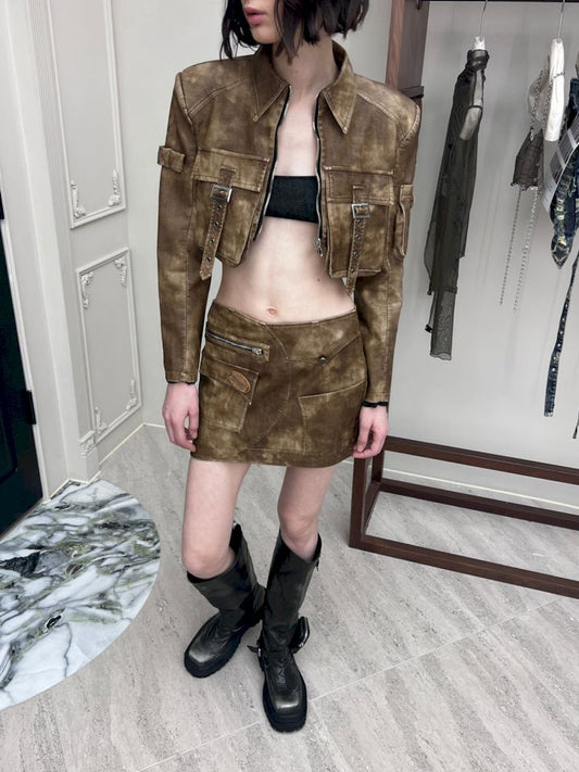 IMT 펑크 eatee r 스커트 [S0000006790]