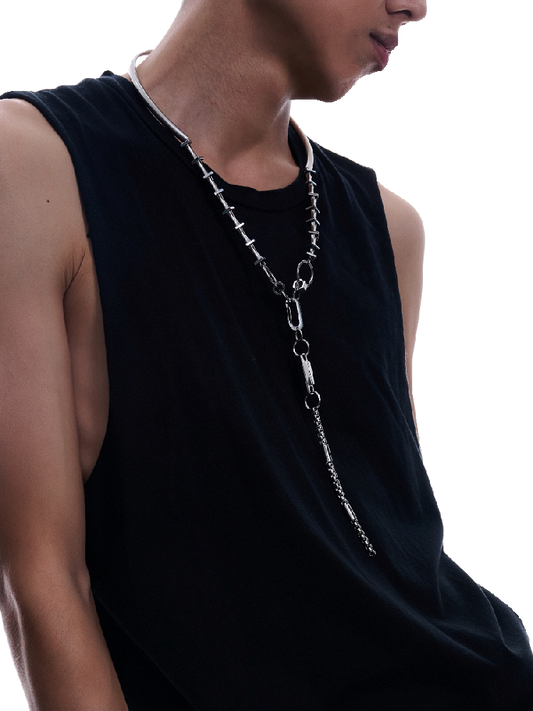 Revelation Punk Convertible Necklace【s0000018828】