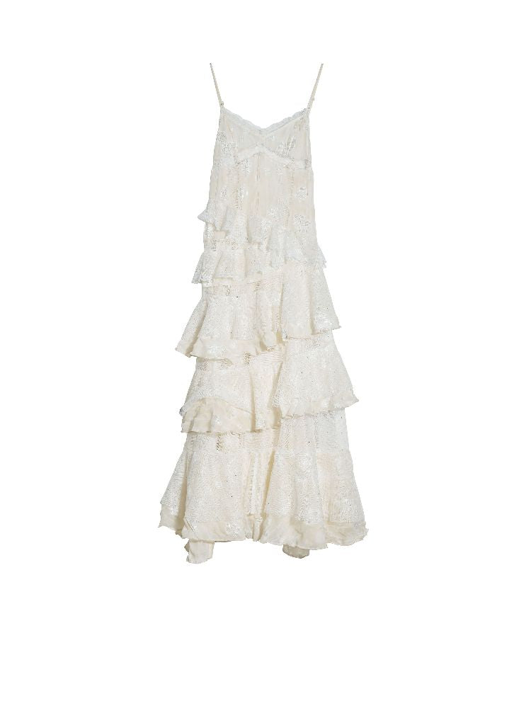 Peplum Long Halter Dresss0000012106  SCULTURE