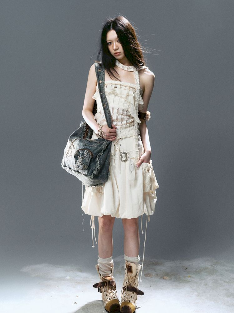 Stars-decorated crossbody bag【s0000012802】