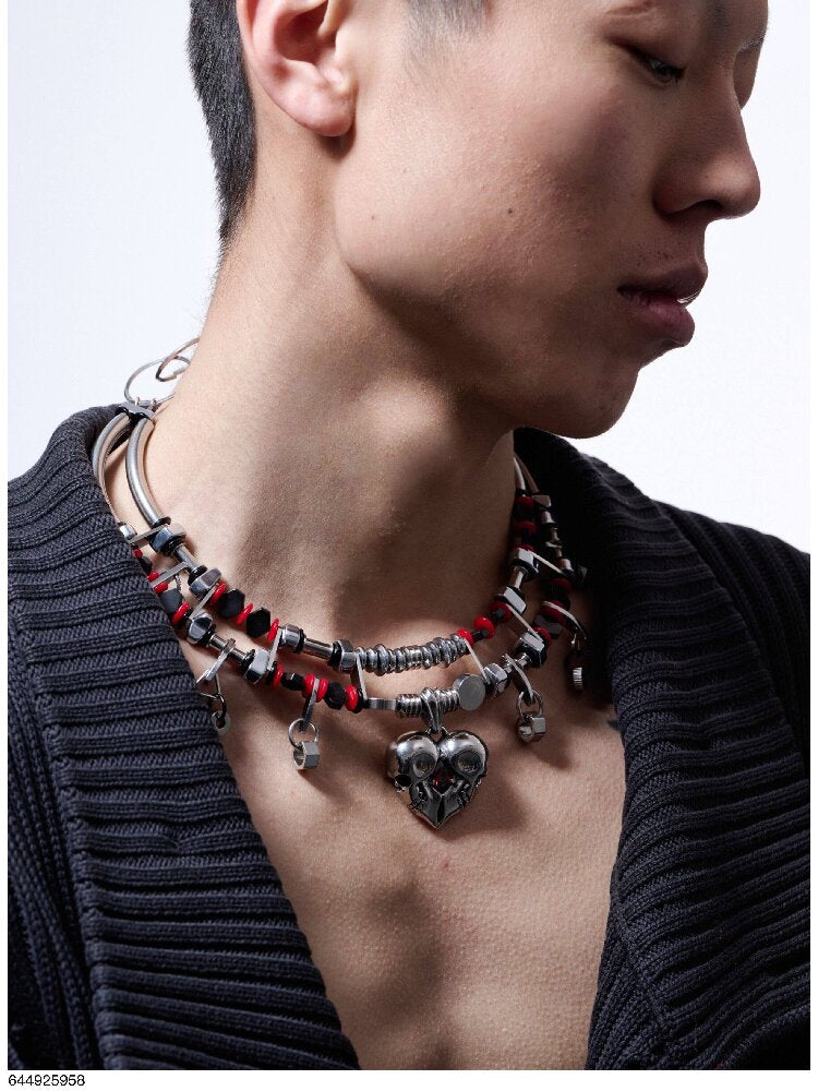 Heavy Gothic Mechanical Choker【s0000018846】
