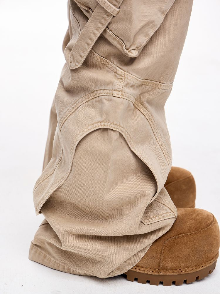 Micro Straight Leg Work Pants【s0000011363】