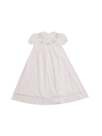 Neck Wreath Bow Embroidered Dress【s0000013491】