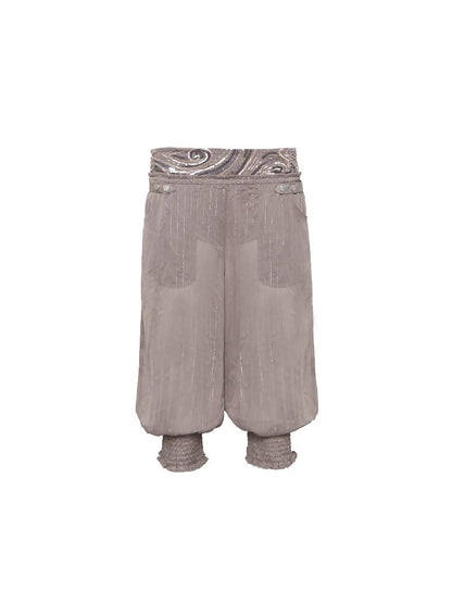 Detachable Chiffon Lantern Pants【s0000017661】