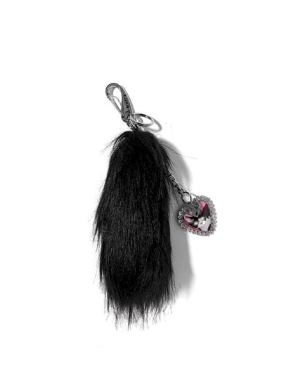 Cat Tail Keychain [S0000010217]