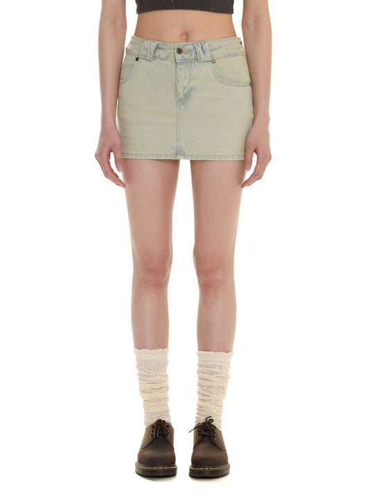 High waist thin half-body skirt【s0000008622】