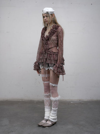 Long Sleeve Flared Sun Protection Shirt【s0000012328】