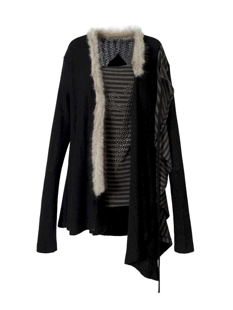 Embroidery Rhinestone Cardigan Jacket【s0000014472】