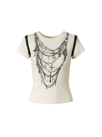 Two Wear Short Sleeve T-Shirt【s0000012619】