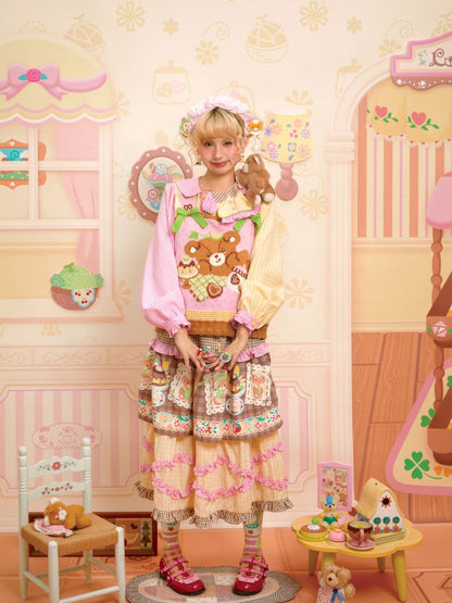 Needle Skeleton Knit Camisole Vest【s0000013701】