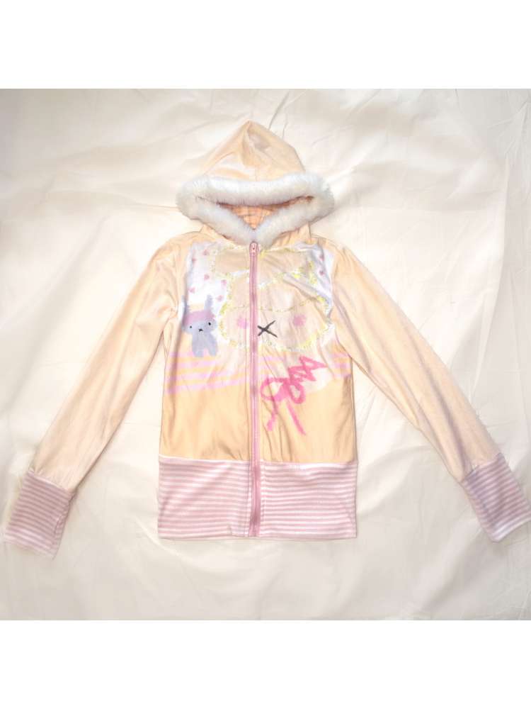 Soft Plush Hooded Fleece Jacket【s0000015402】