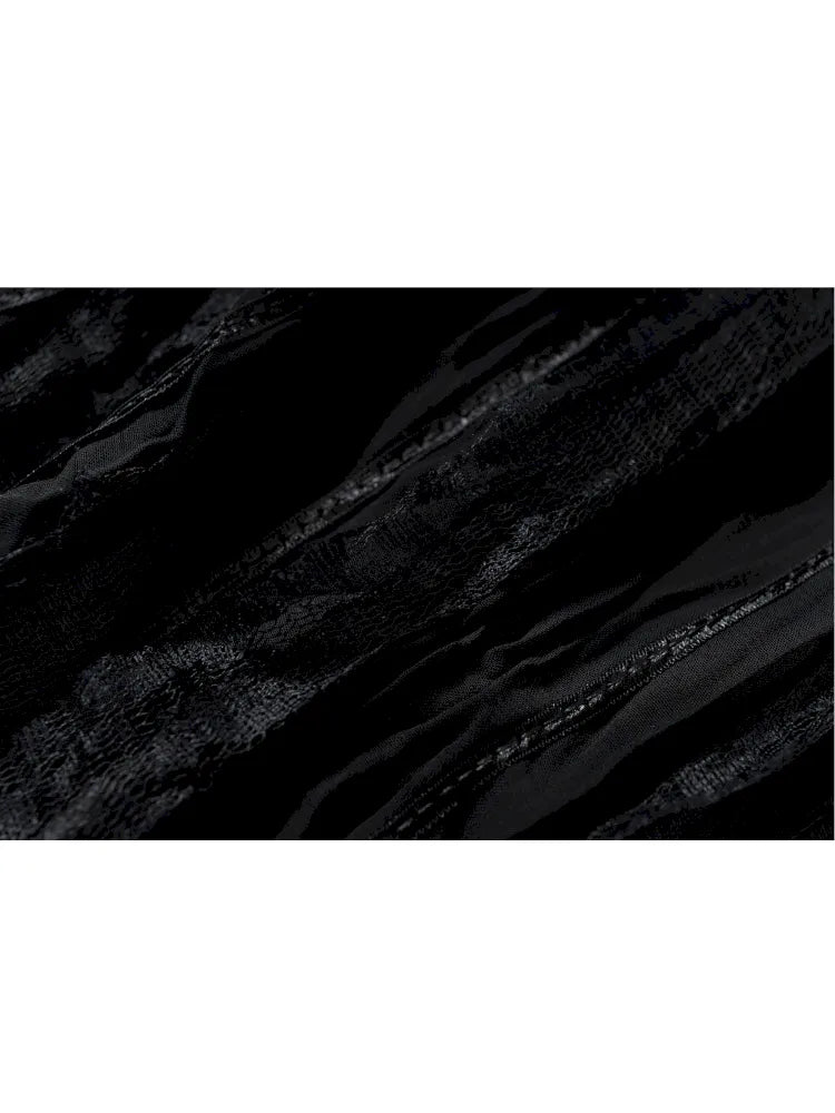 Asymmetrical multi-layer lace skirt【s0000013955】