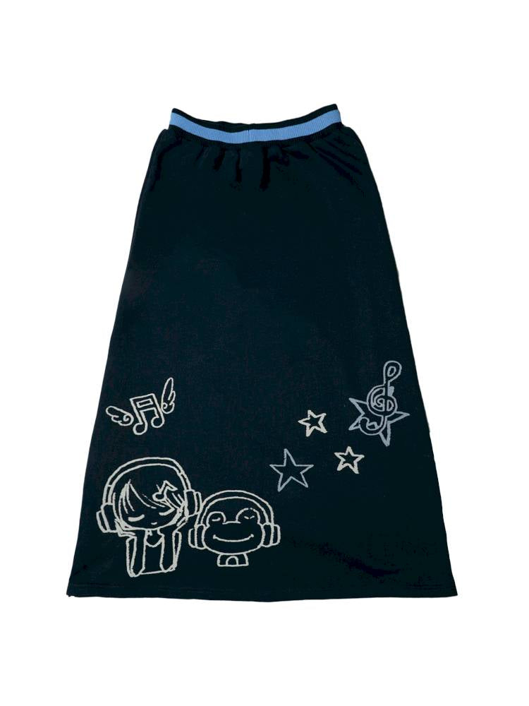 Zipper Half-Length Skirt【s0000014443】