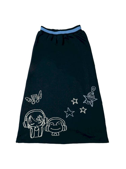 Zipper Half-Length Skirt【s0000014443】