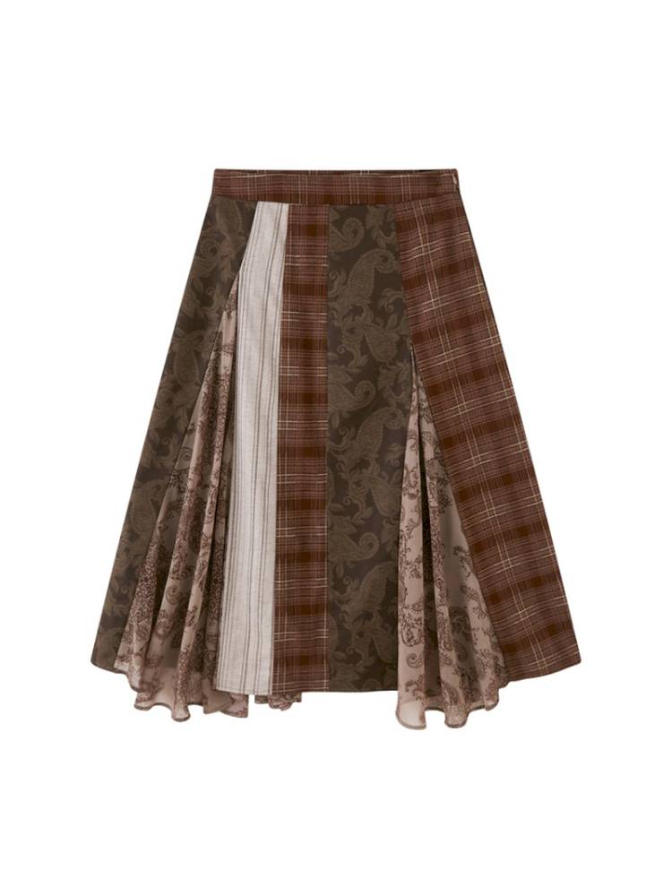 Irregular Patchwork Skirt【s0000014398】