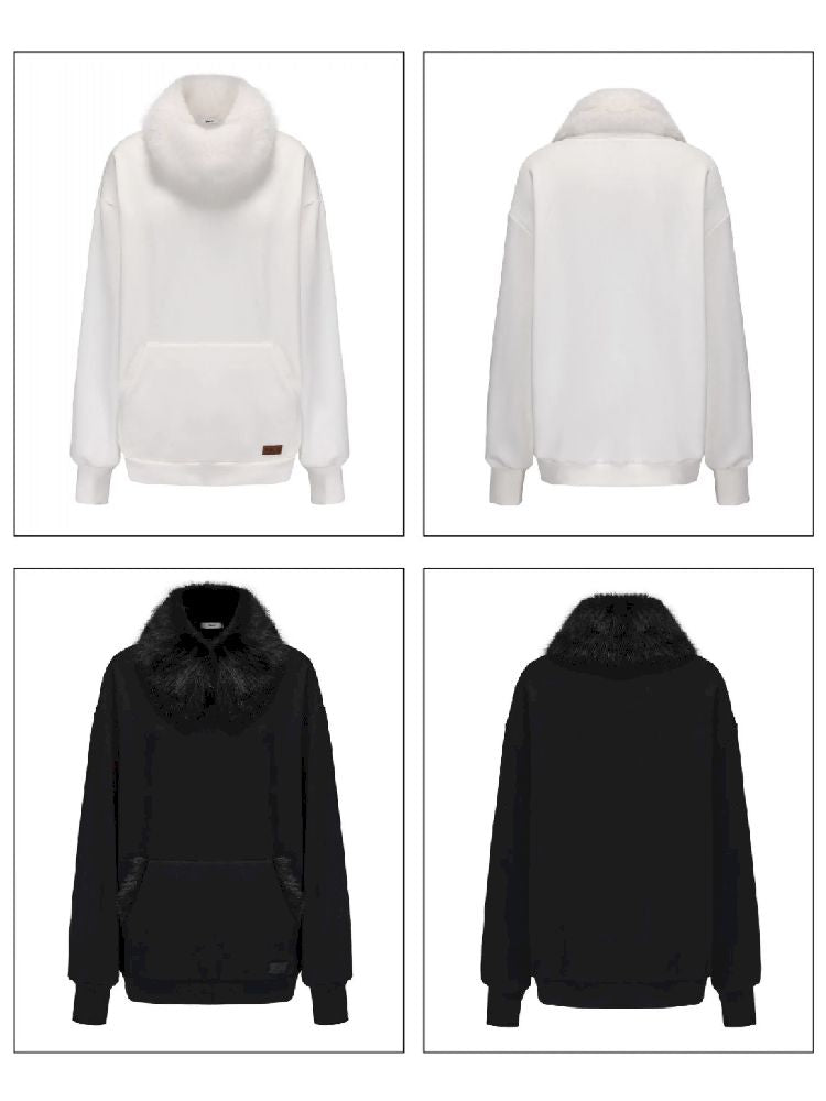 High-Collar PocketS Sweatshirt [S0000010948]