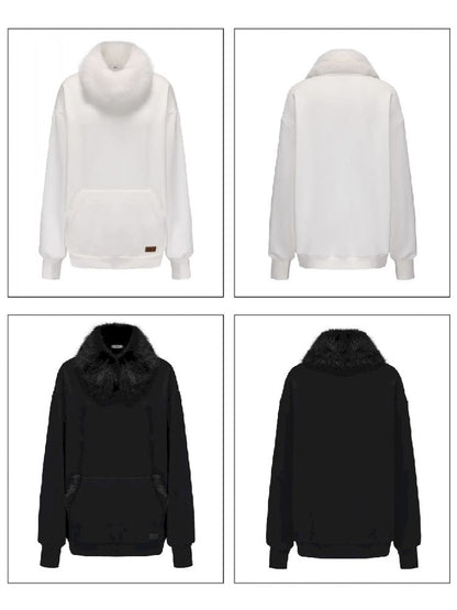 High-Collar PocketS Sweatshirt [S0000010948]