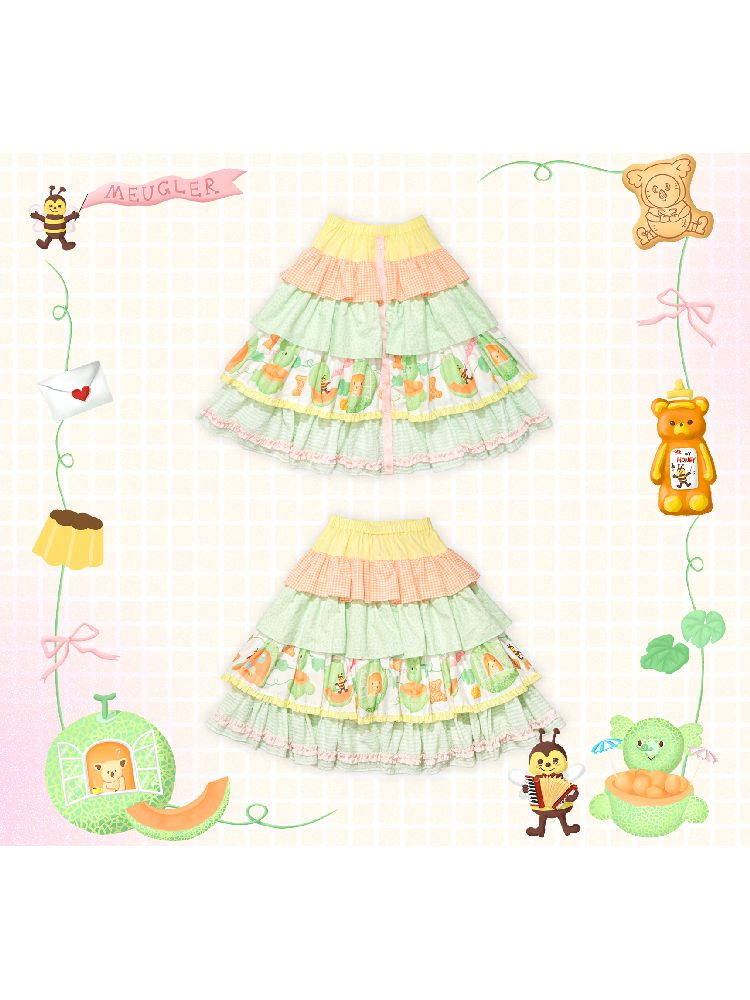 Lolita Cake Halter Skirt [S0000010463]