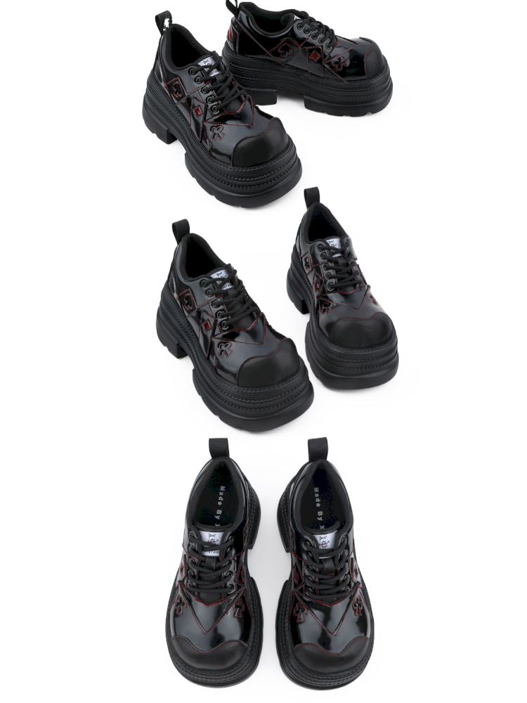 Punk thick bottom muffin shoes【s0000013712】