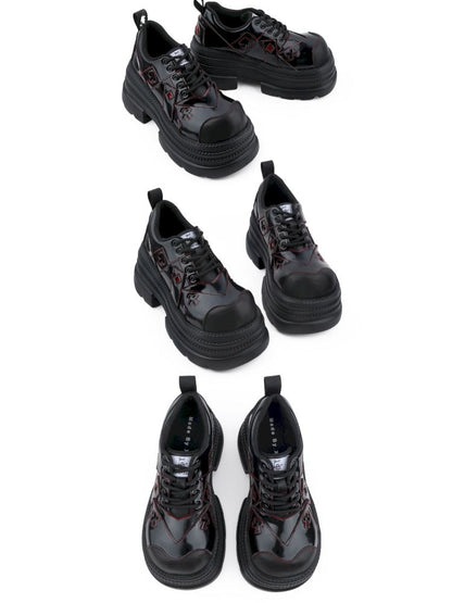 Punk thick bottom muffin shoes【s0000013712】