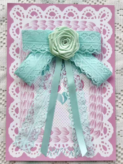 Old Fashioned Bow Hair Clip Brooch【s0000017463】