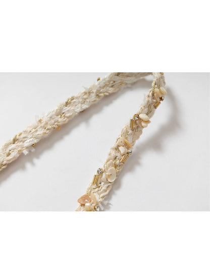 Ribbon Lazy Irregular Loose Halter Top【s0000012787】