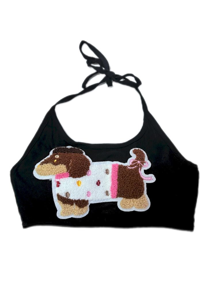 Original dopamine fun straps hanging neck camisole【s0000013277】