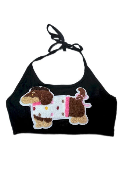 Original dopamine fun straps hanging neck camisole【s0000013277】