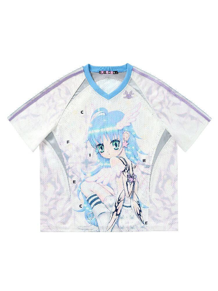 Seraphim Girl Raglan Sleeve T-Shirt【s0000017025】