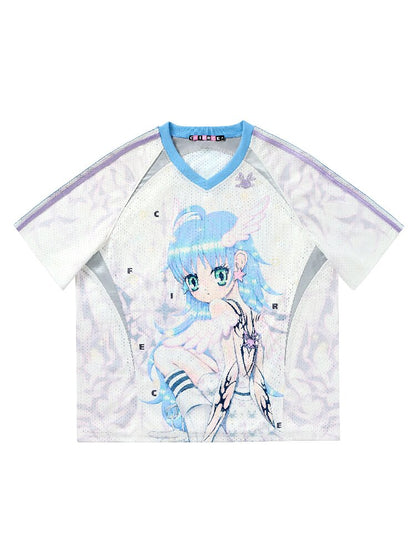 Seraphim Girl Raglan Sleeve T-Shirt【s0000017025】