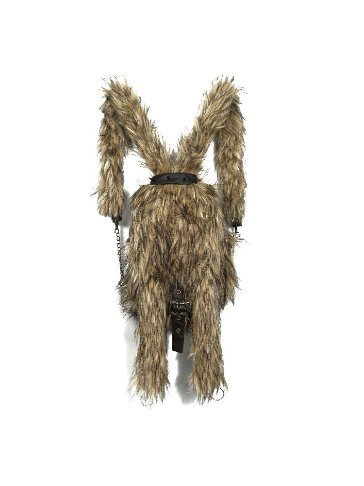 Rabbit Ears Furry Eco-Fur Showder Bag [S0000010749]