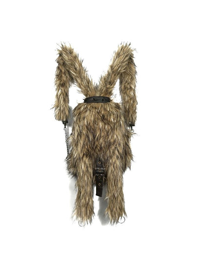 Rabbit Ears Furry Eco-Fur Showder Bag [S0000010749]