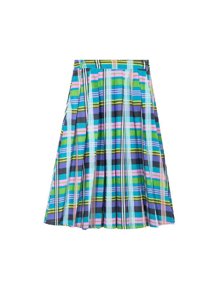 Slim Pleated Long Skirt【s0000011209】