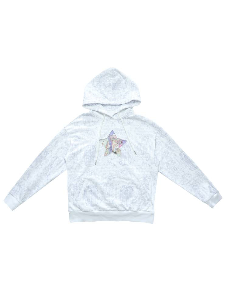 Star-Print Hoodie【s0000014438】