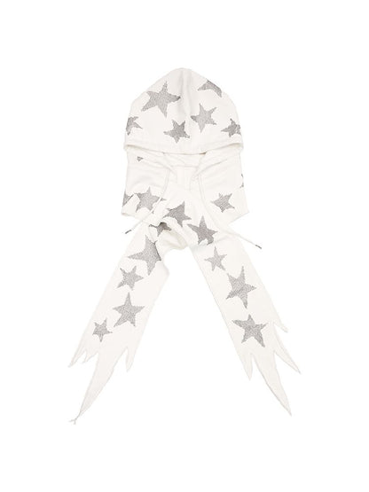 Pentagram Hot Drill Scarf Hat【s0000012183】