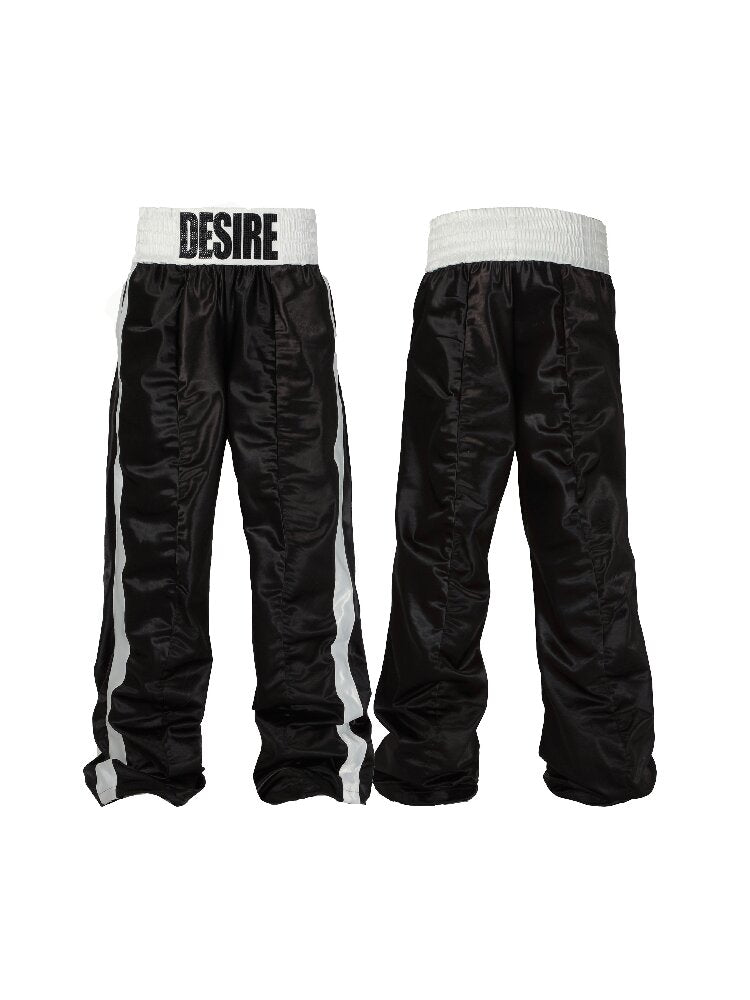 Diamond Letter Nylon Boxing Pants【s0000016183】