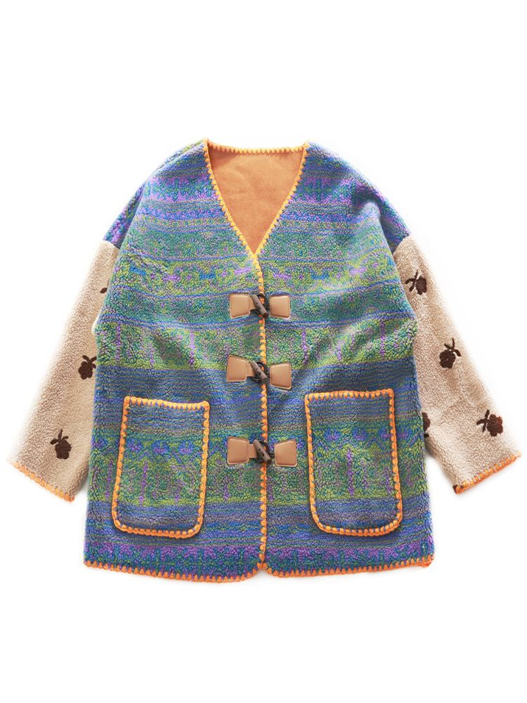 Shell Embroidered Loose Jacket【s0000011313】