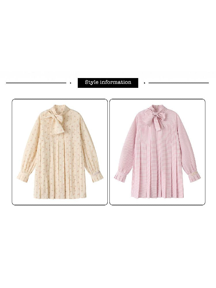 Floral Long Sleeve Dress【s0000011970】