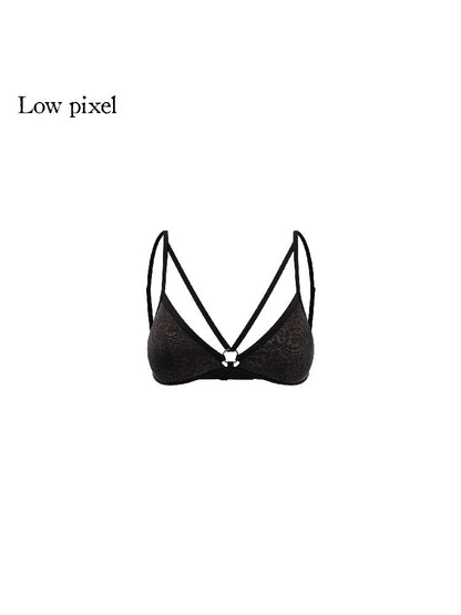 Leopard Print Bikini Corset Top【s0000016254】