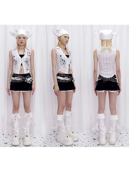 Angel Wings Leg Warmers【s0000013879】