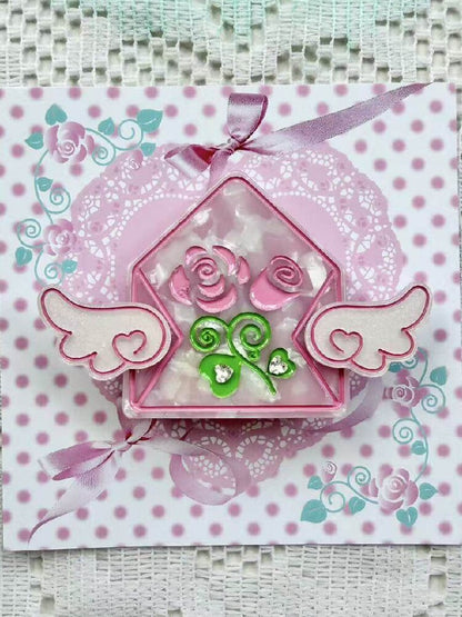 Love Letter Envelope Hair Clip【s0000017464】