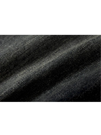 Distressed Straight-Leg Slim-Fit Jeans【s0000013946】