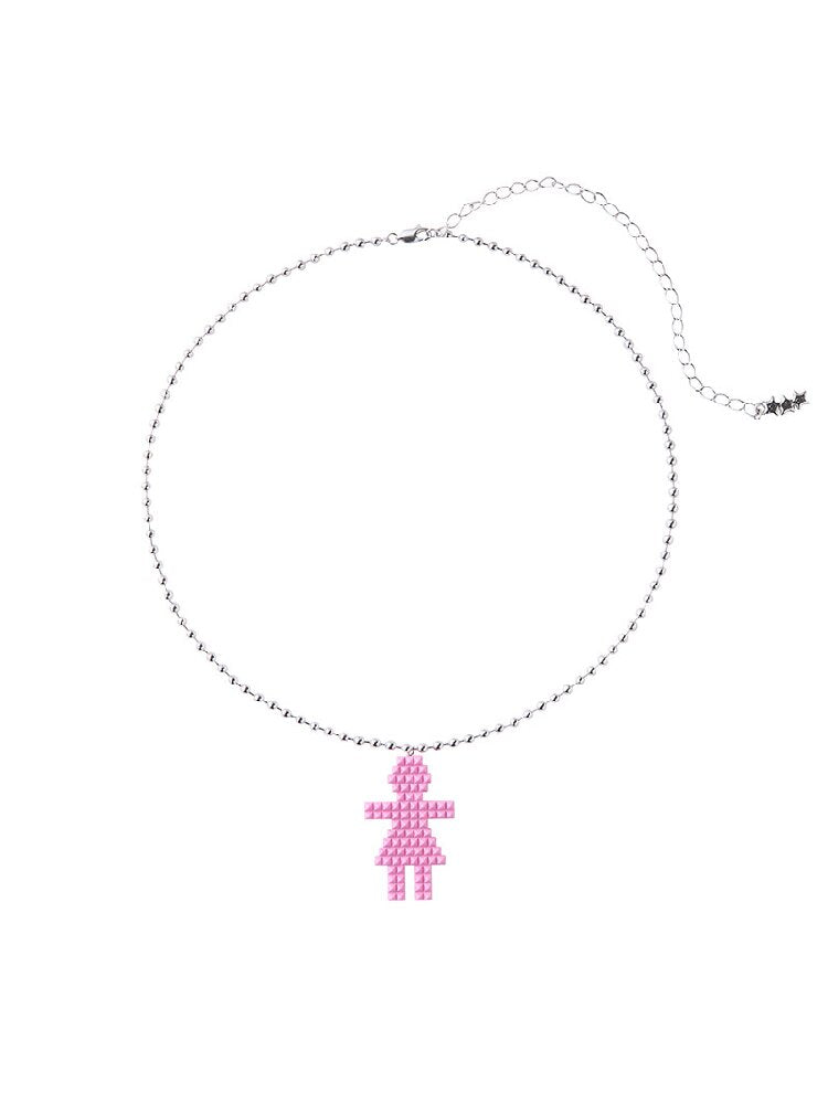 Rivet Humanoid Design Necklace【s0000016931】