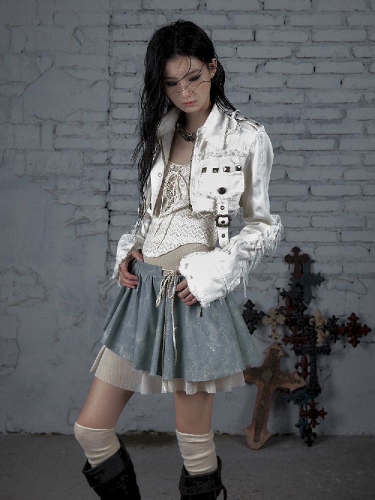 Washed Raw Edge Workwear【s0000011822】