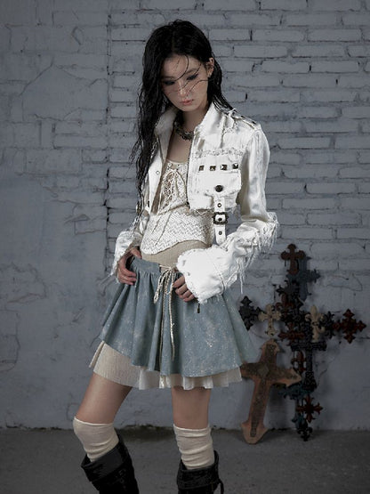 Washed Raw Edge Workwear【s0000011822】