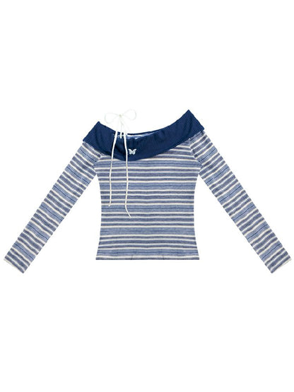 Slash Long Sleeve T-shirt【s0000011517】