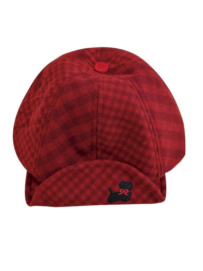 Plaid Patchwork Puppy Octagonal Hat【s0000015102】