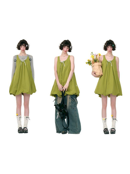 Pod Sleeveless Pocket Dress【s0000013372】