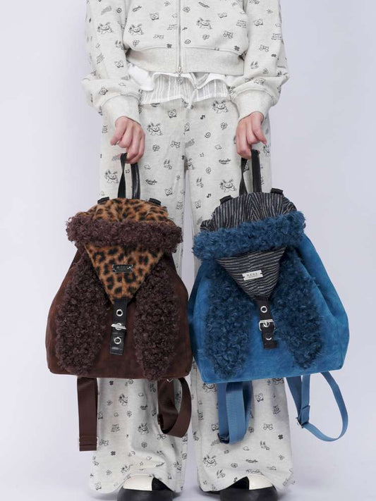 Rabbit Ears Cute Fur Crossbody School Bag【s0000014619】