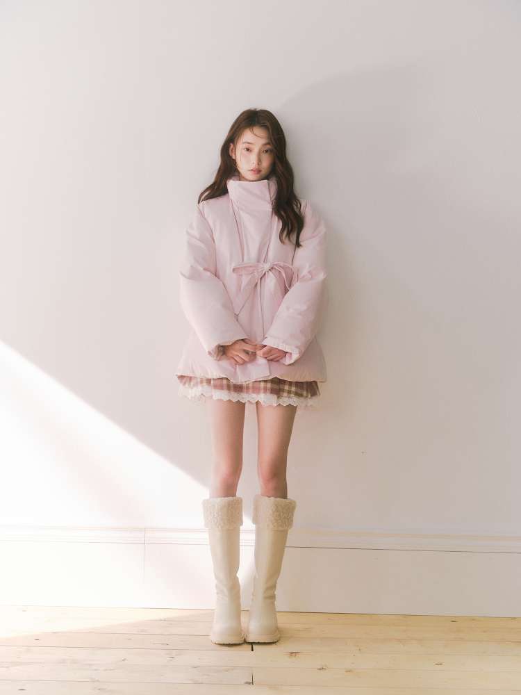 Cherry Blossom Bow Down Jacket【s0000014865】